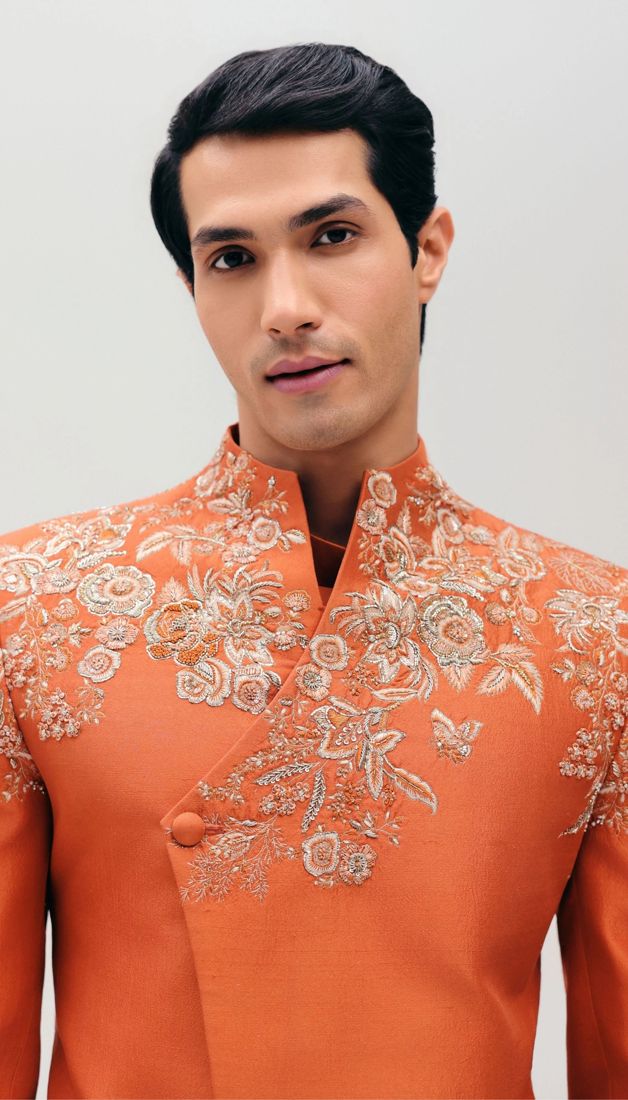 Rust Kurta Set