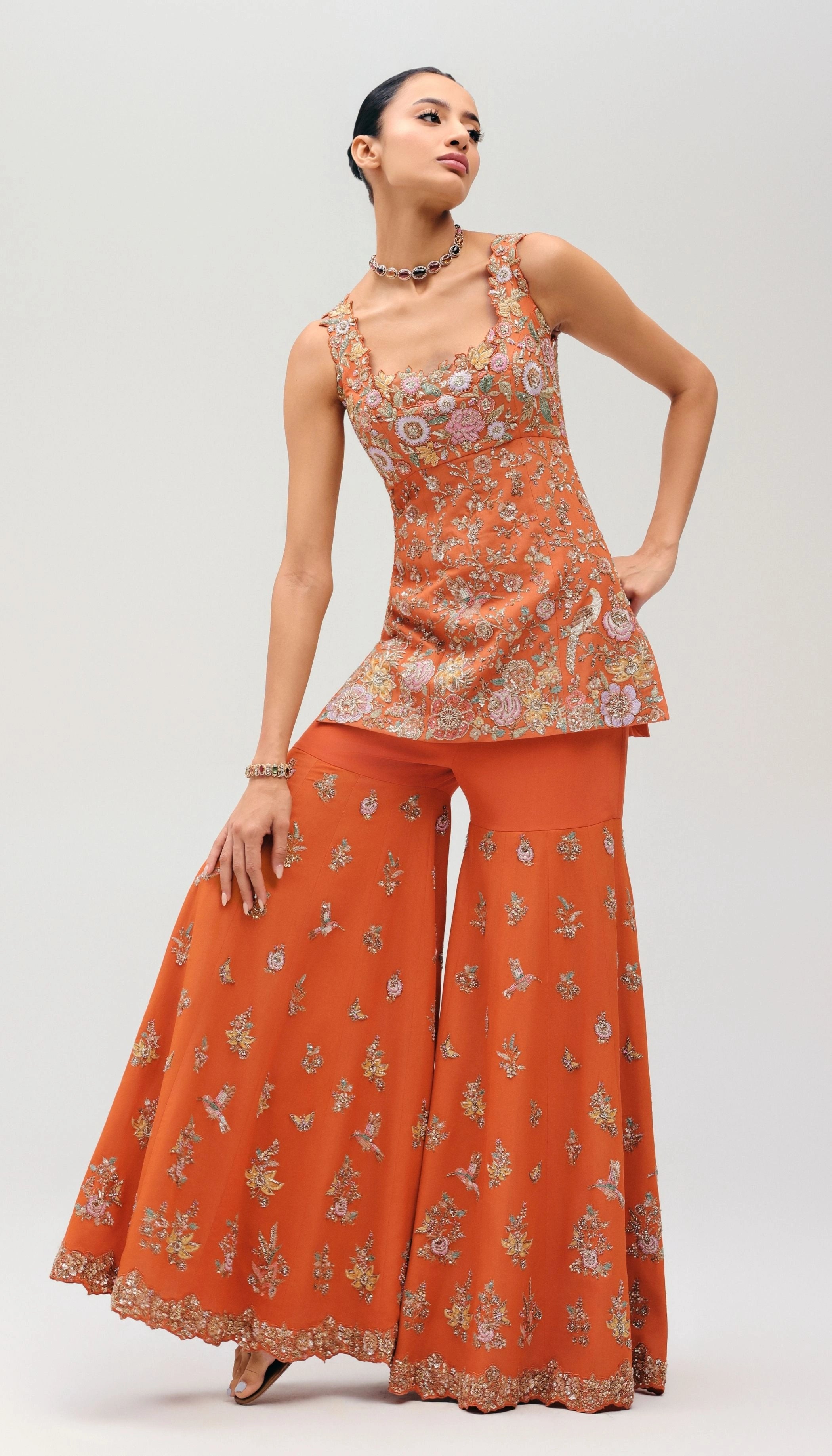 The Floral Bloom Sharara