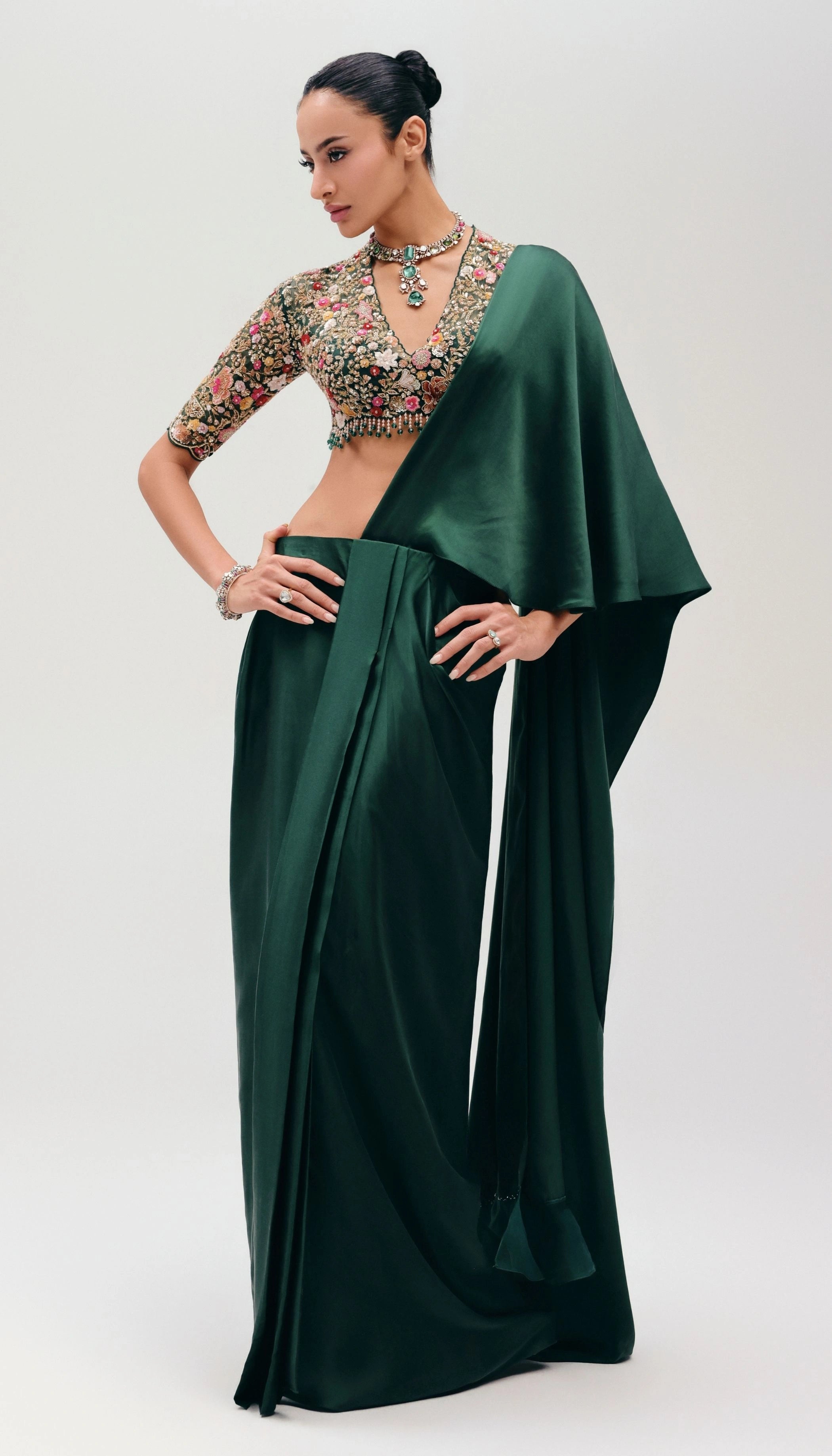 The Wildflower Saree