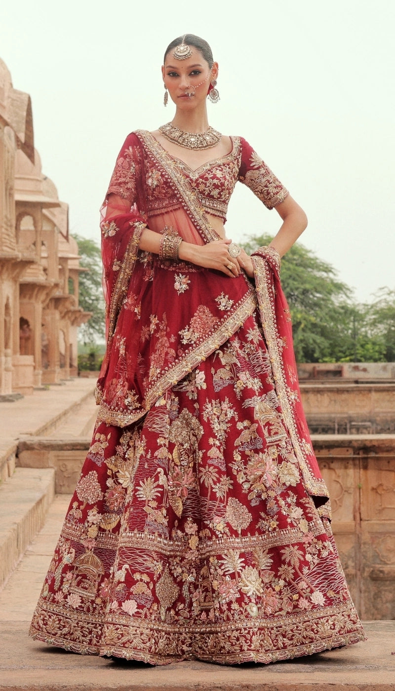 The Vrindavan Lehenga