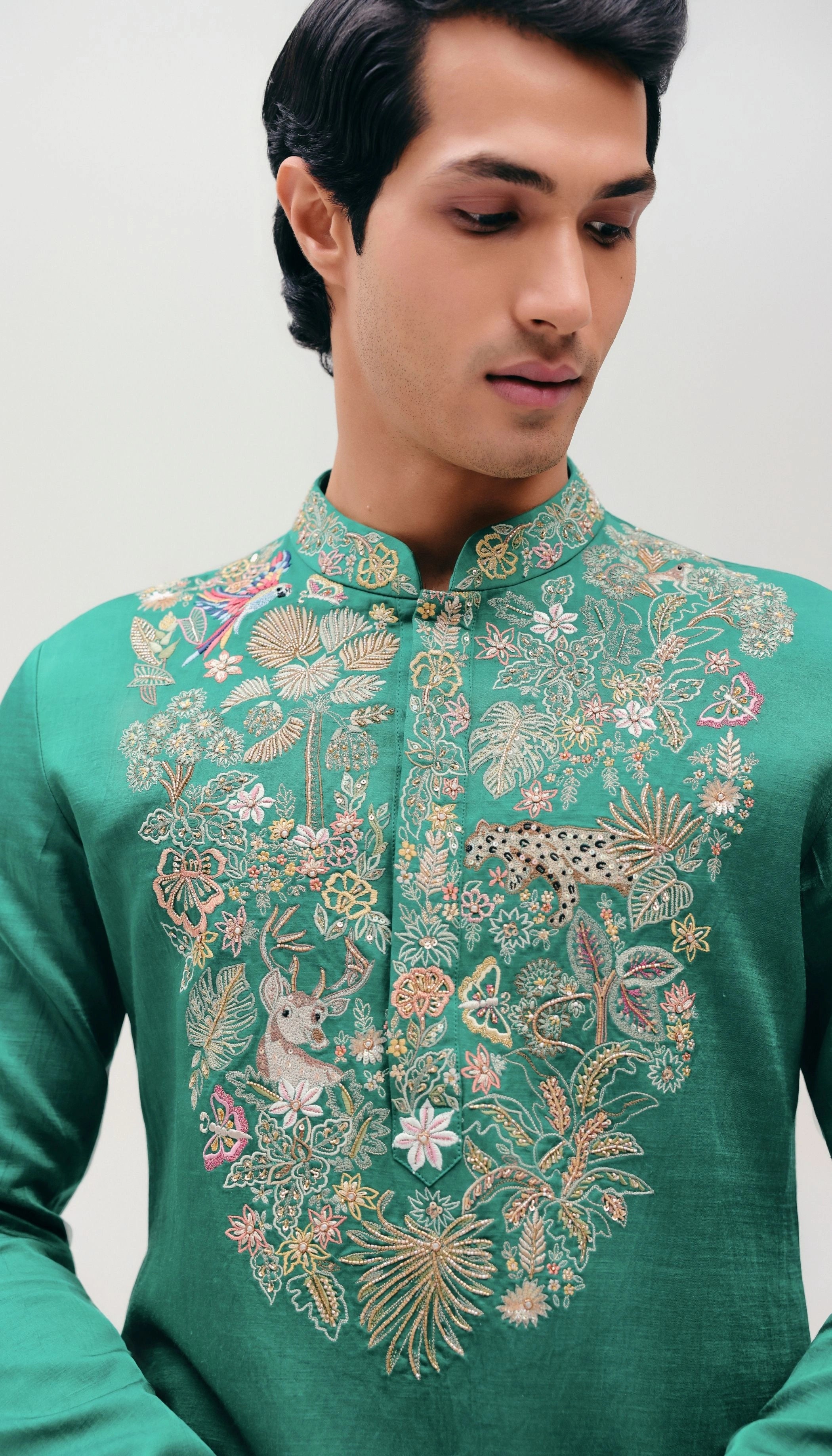 The Forest Echo Kurta
