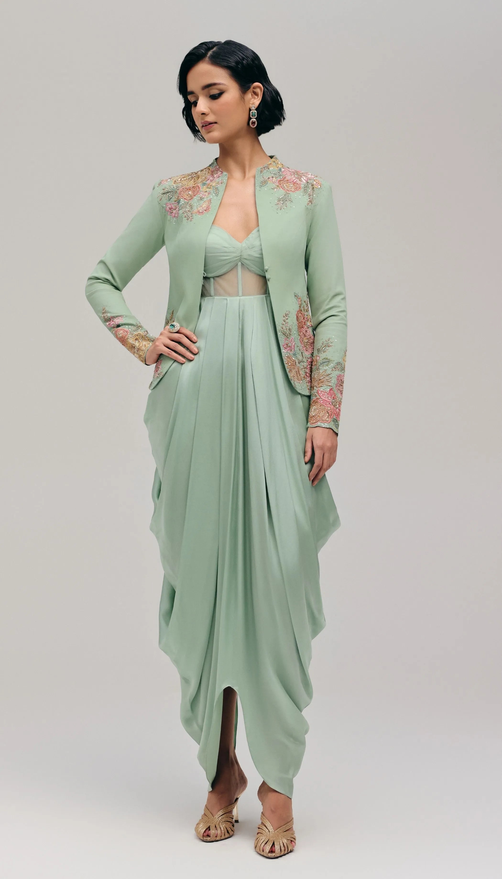 The Eden Cowl Dress