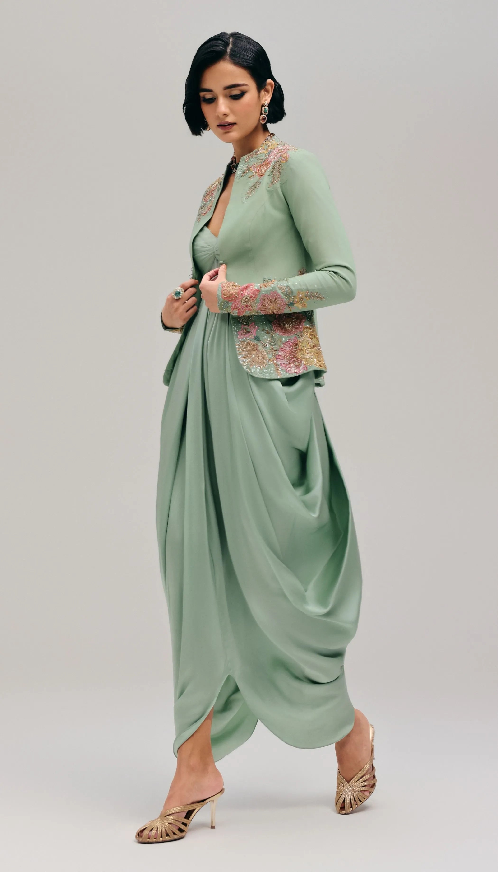 The Eden Cowl Dress