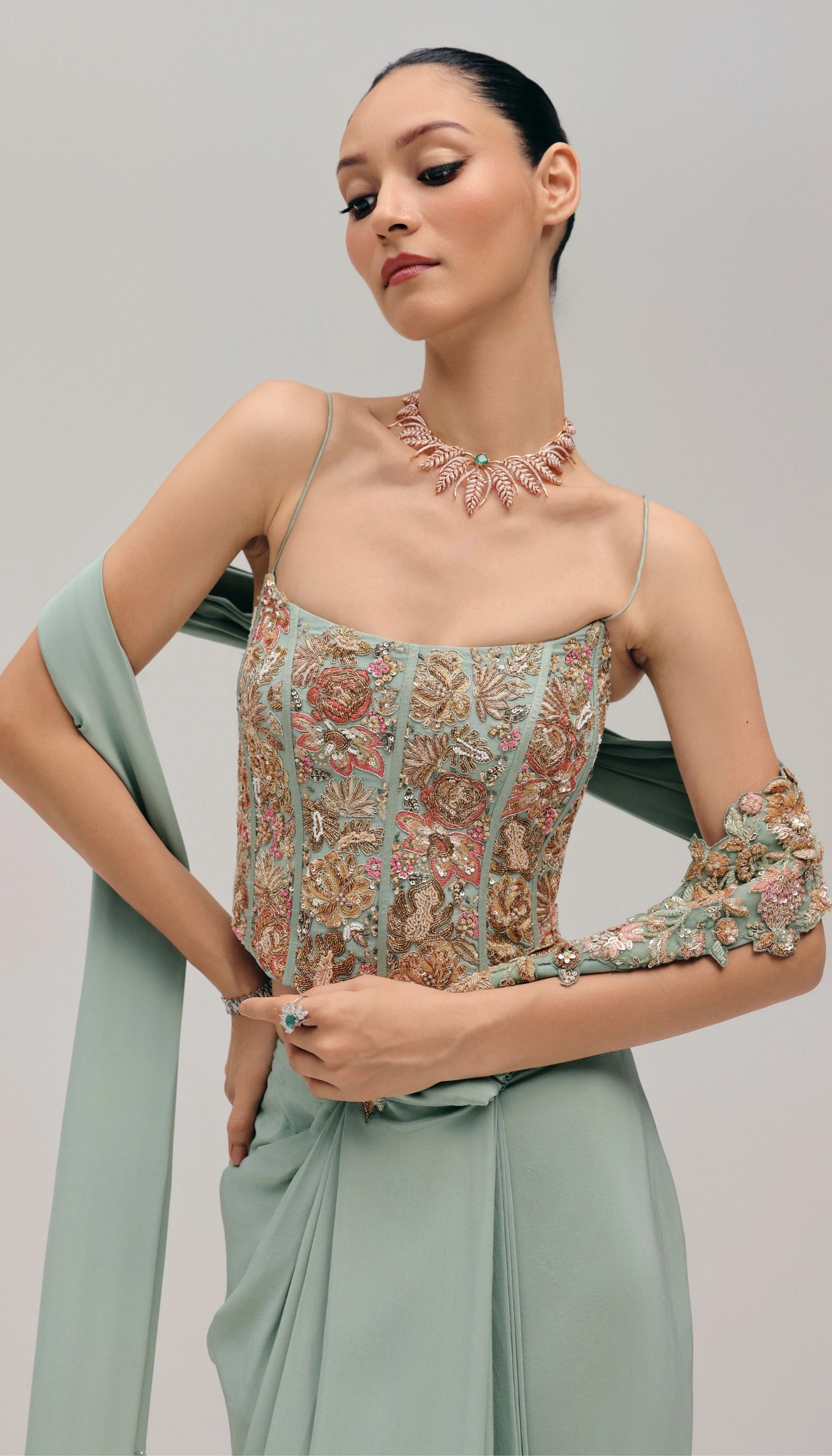 The Rosette Saree