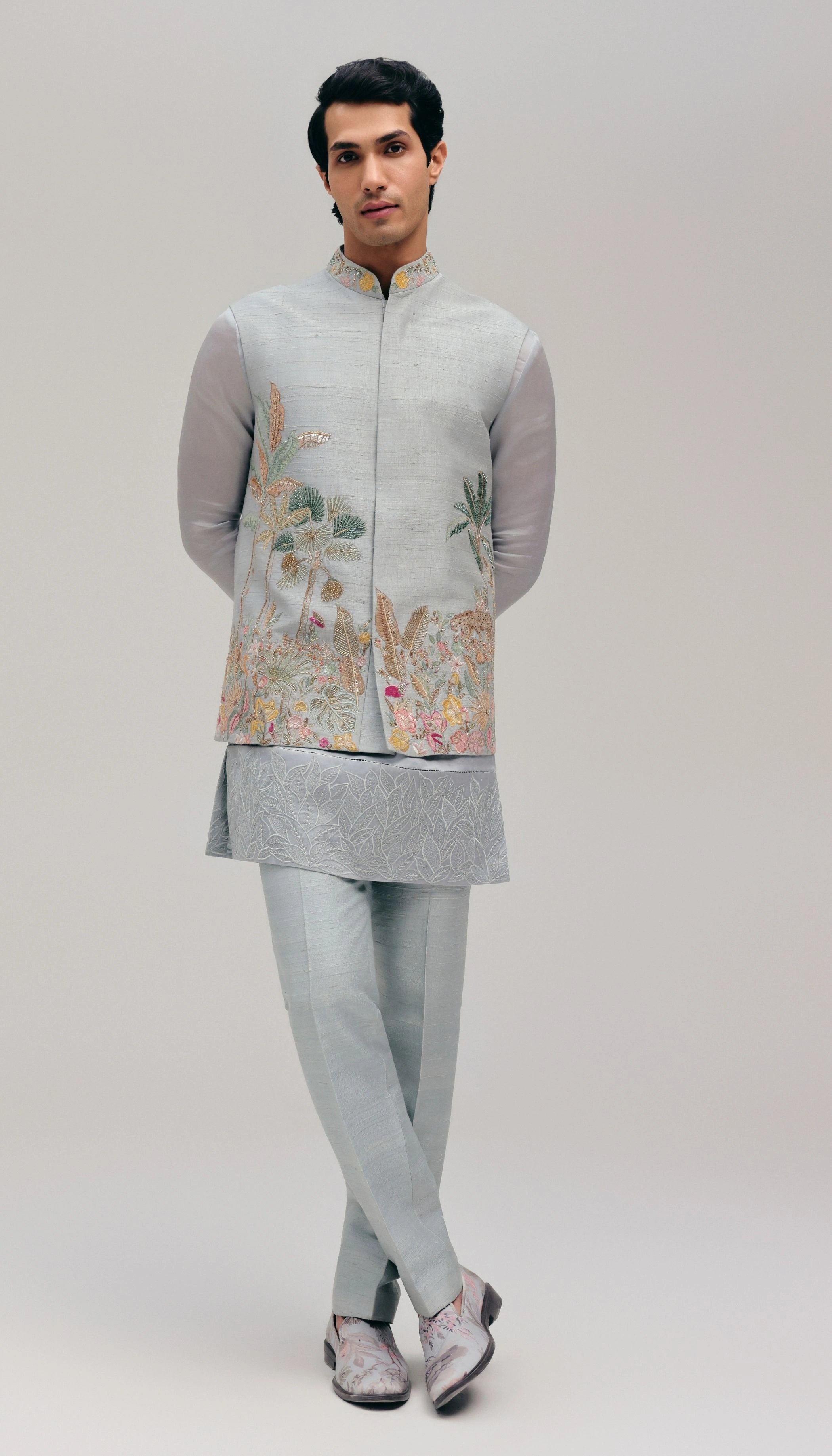 The Forest Sky Jacket set