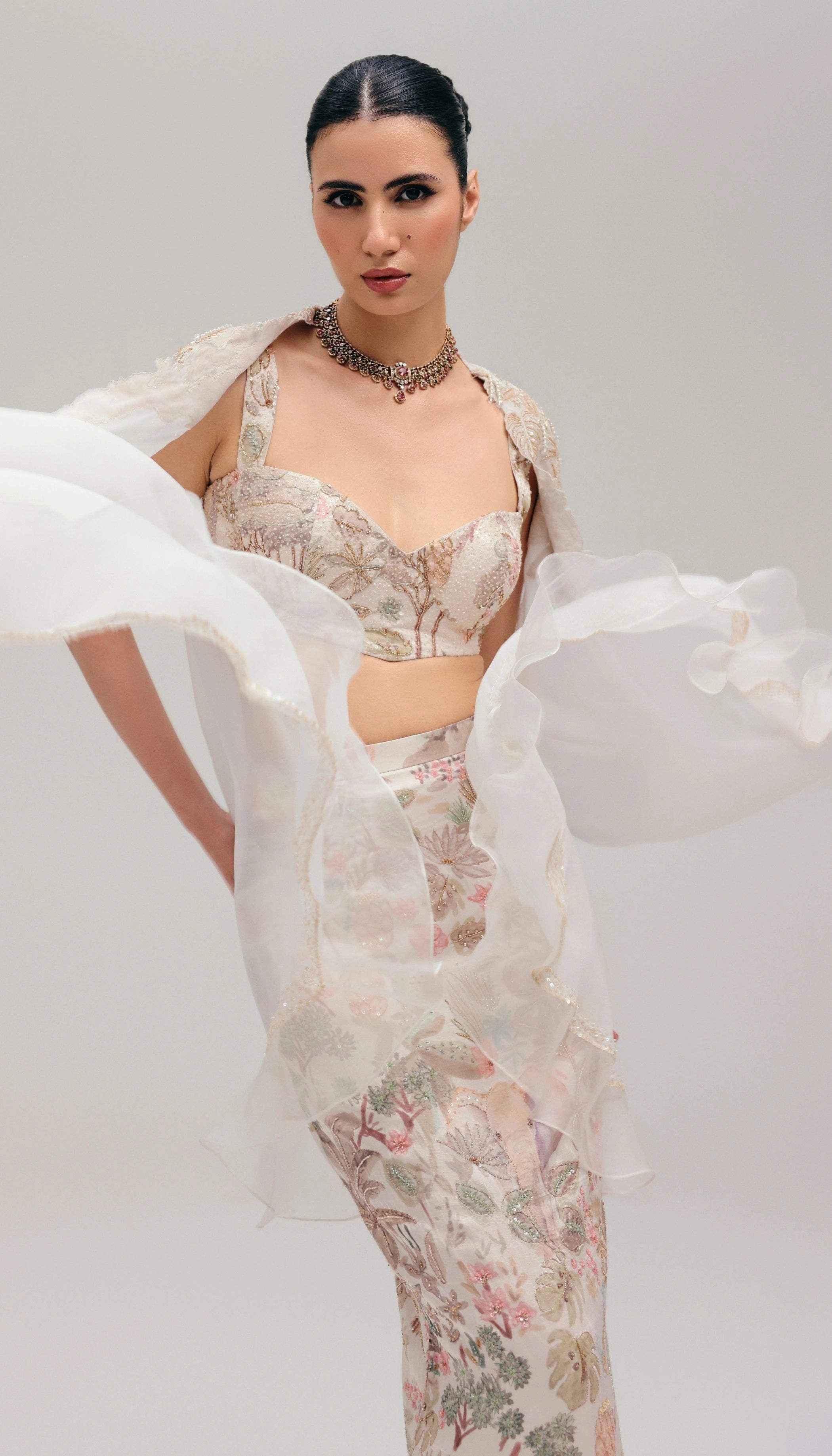 The Wildscape skirt set