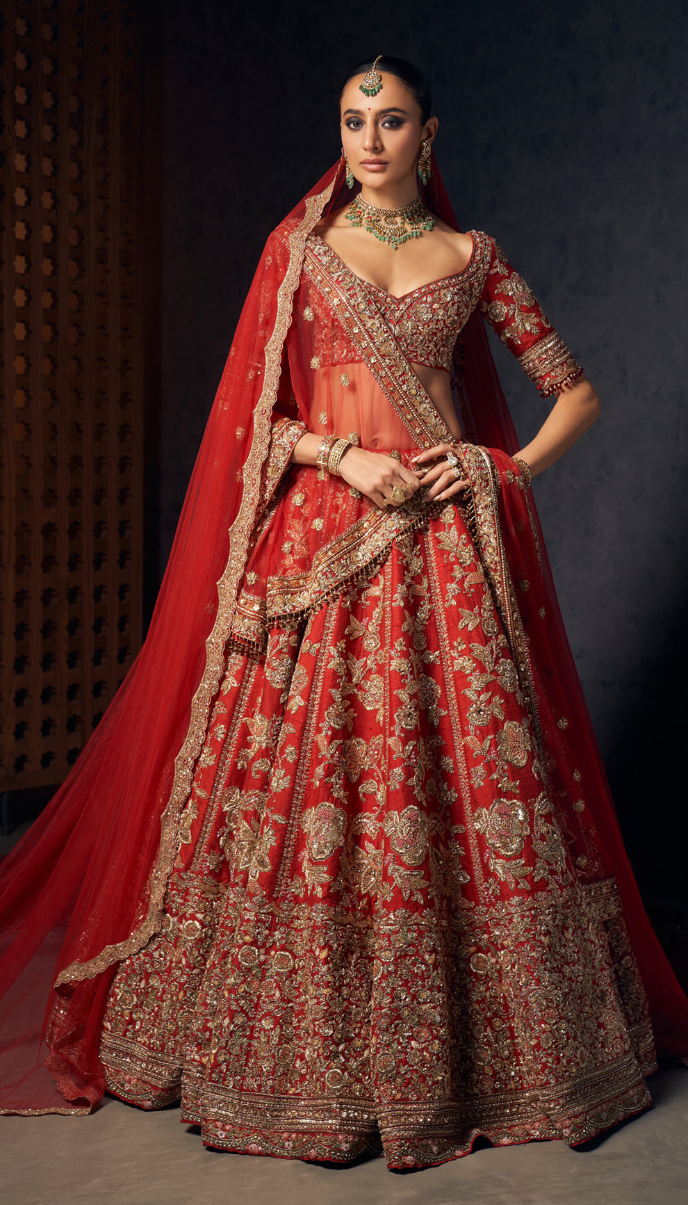 The Gulrukh Lehenga