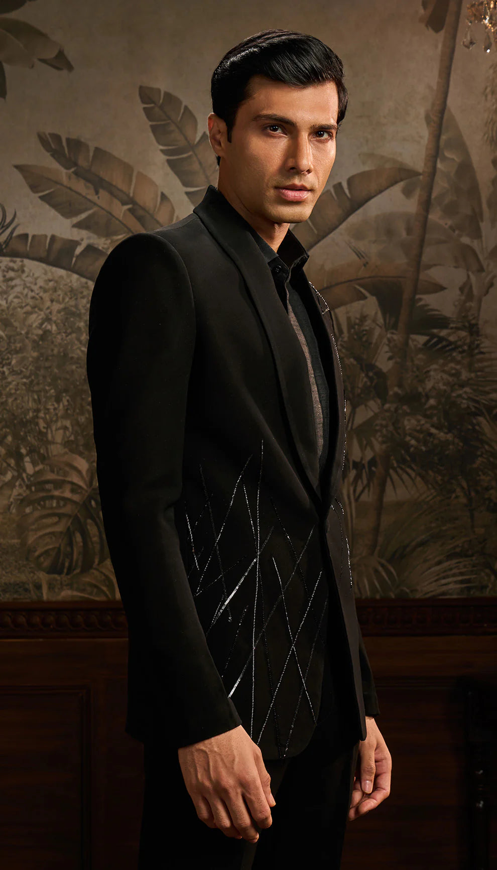 The Black Sequined Jacket