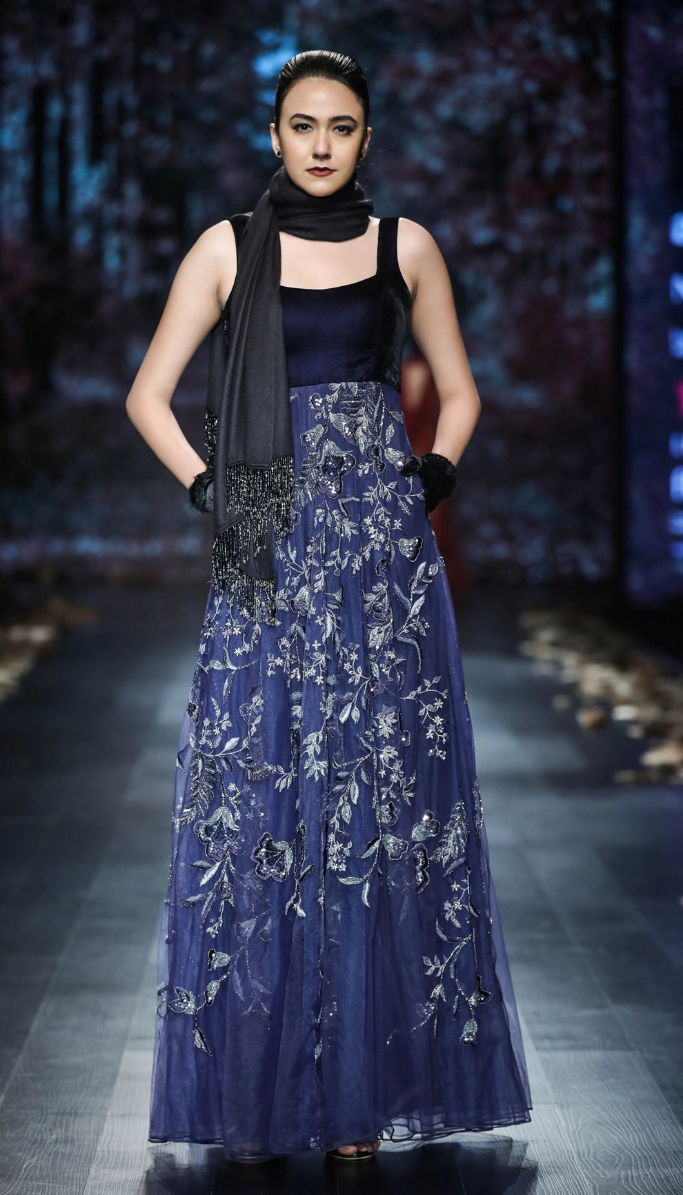 Midnight Blue Gown