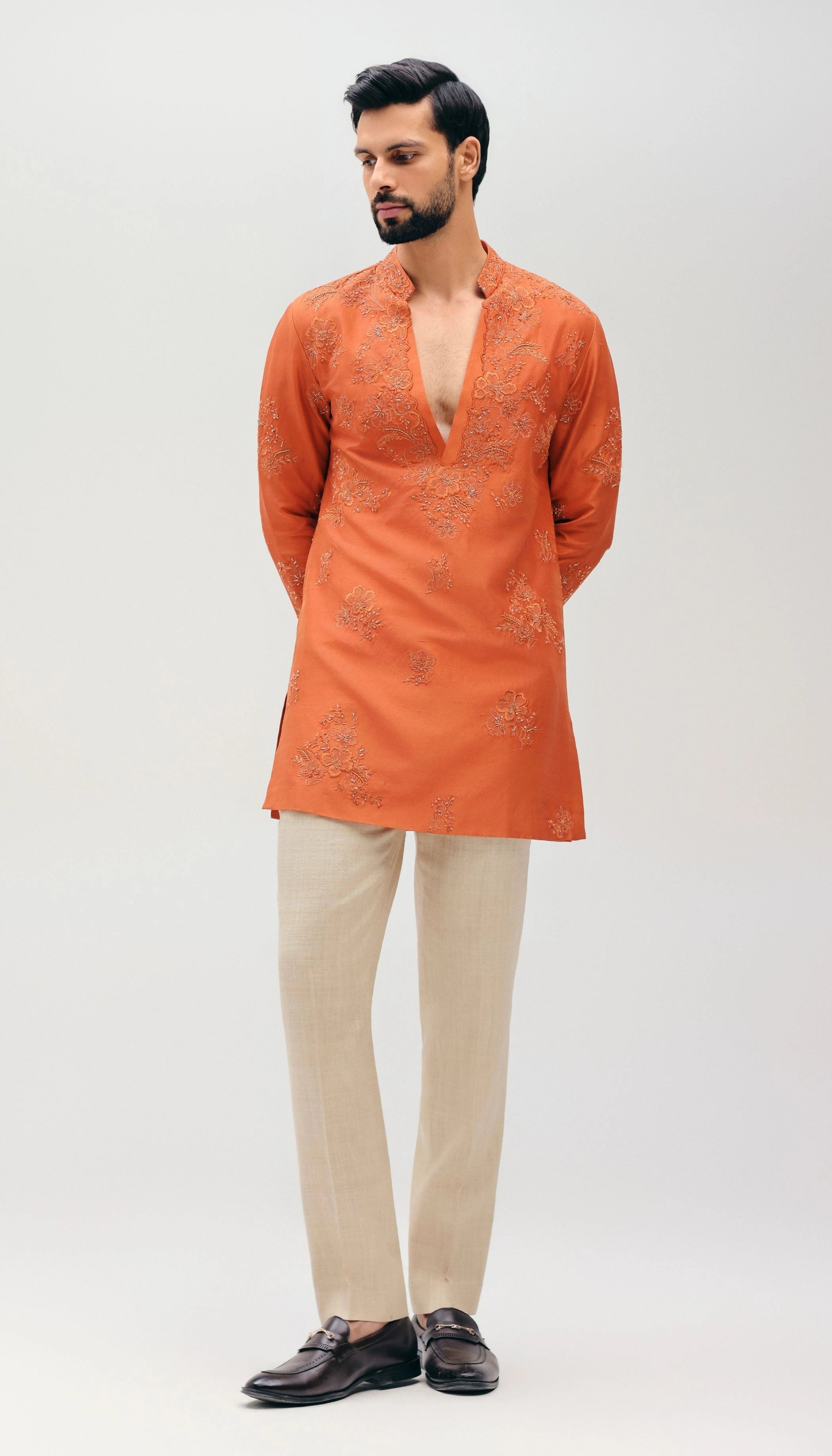 The Sunset Bloom Kurta