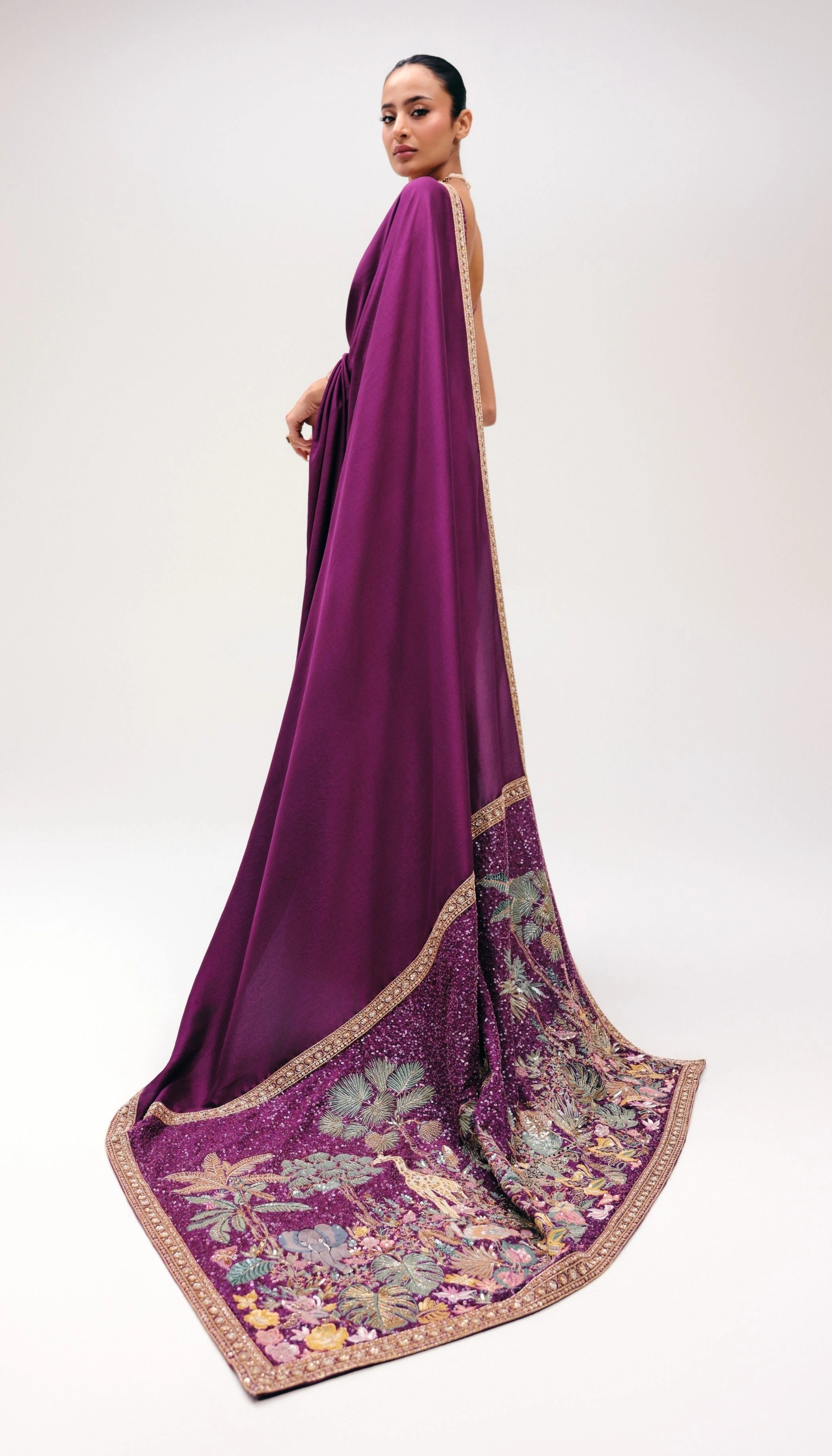 The Twilight Saree