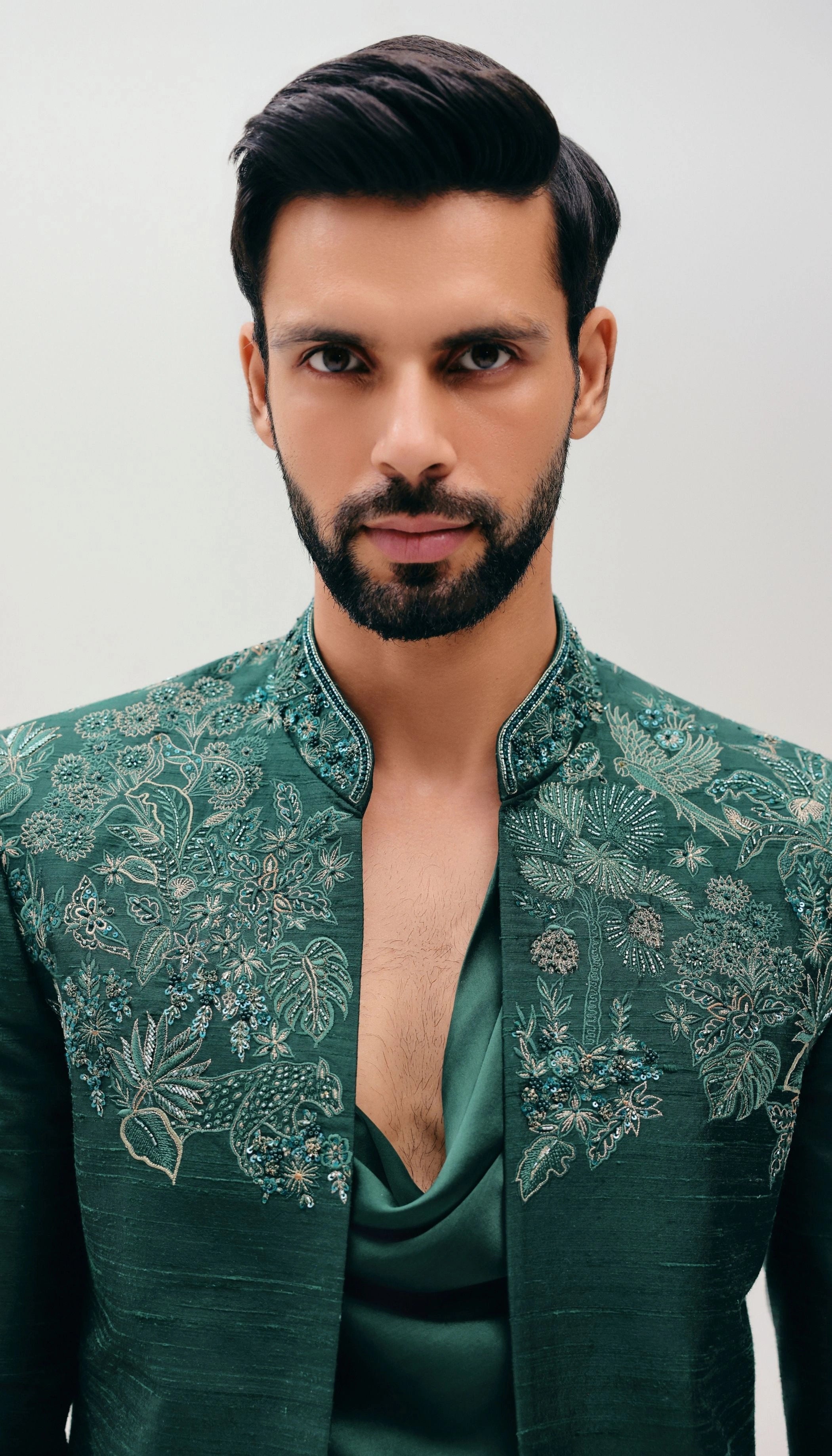 Green Kurta set