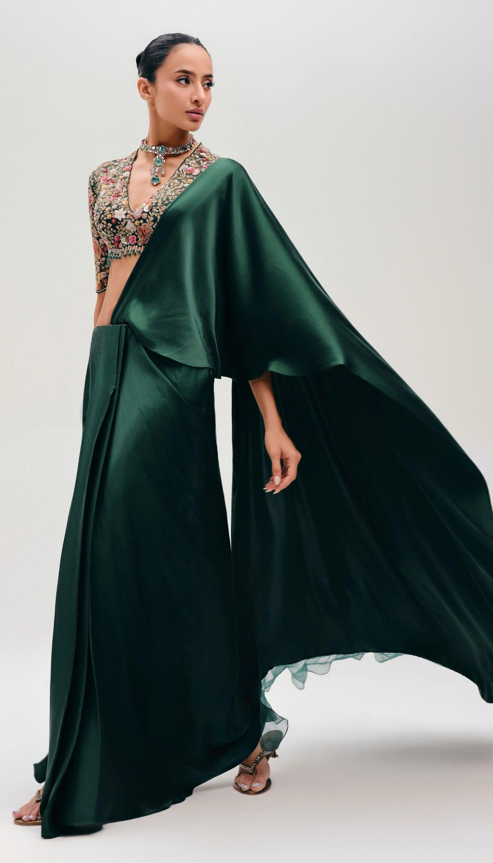 The Wildflower Saree