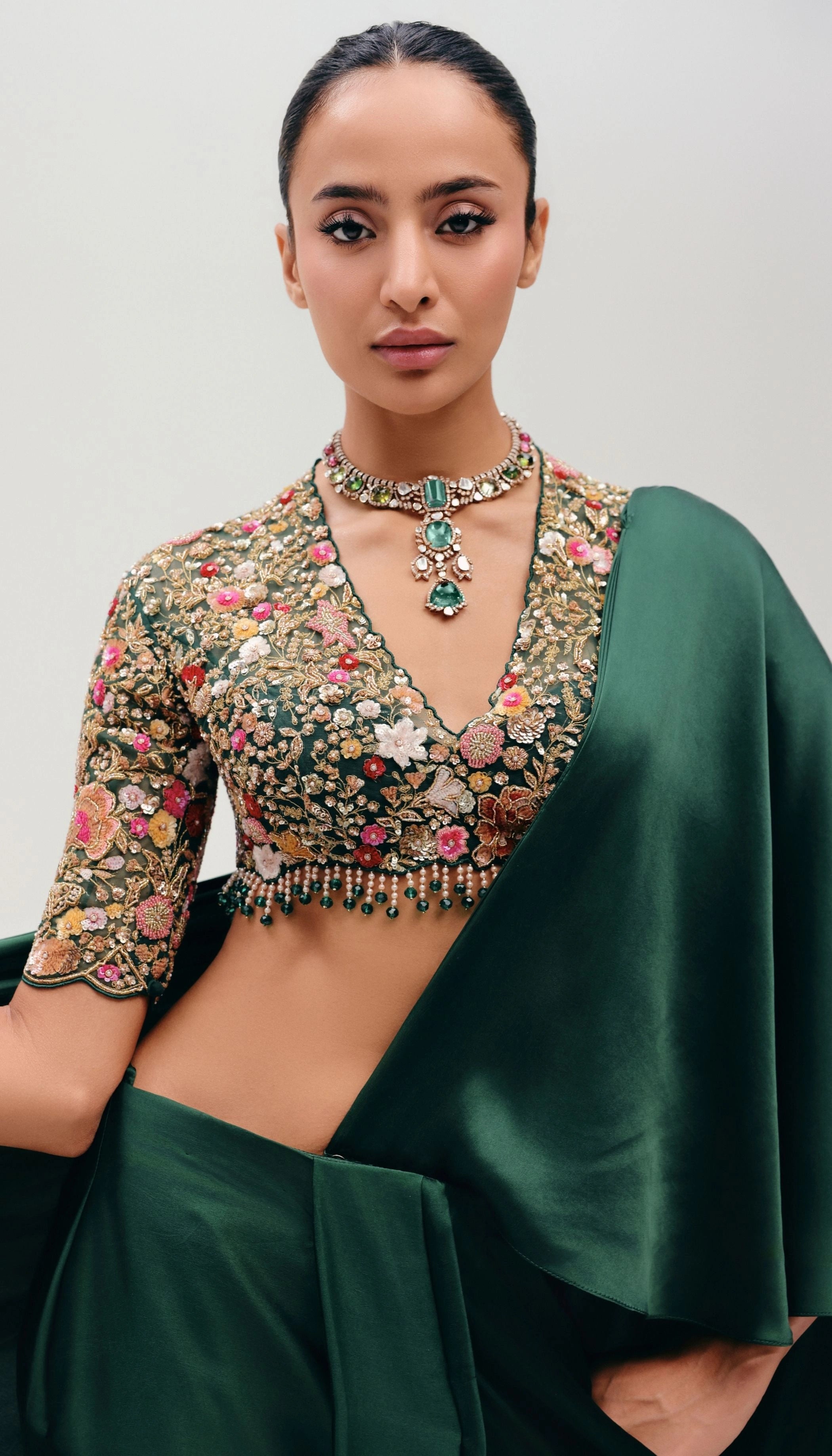 The Wildflower Saree