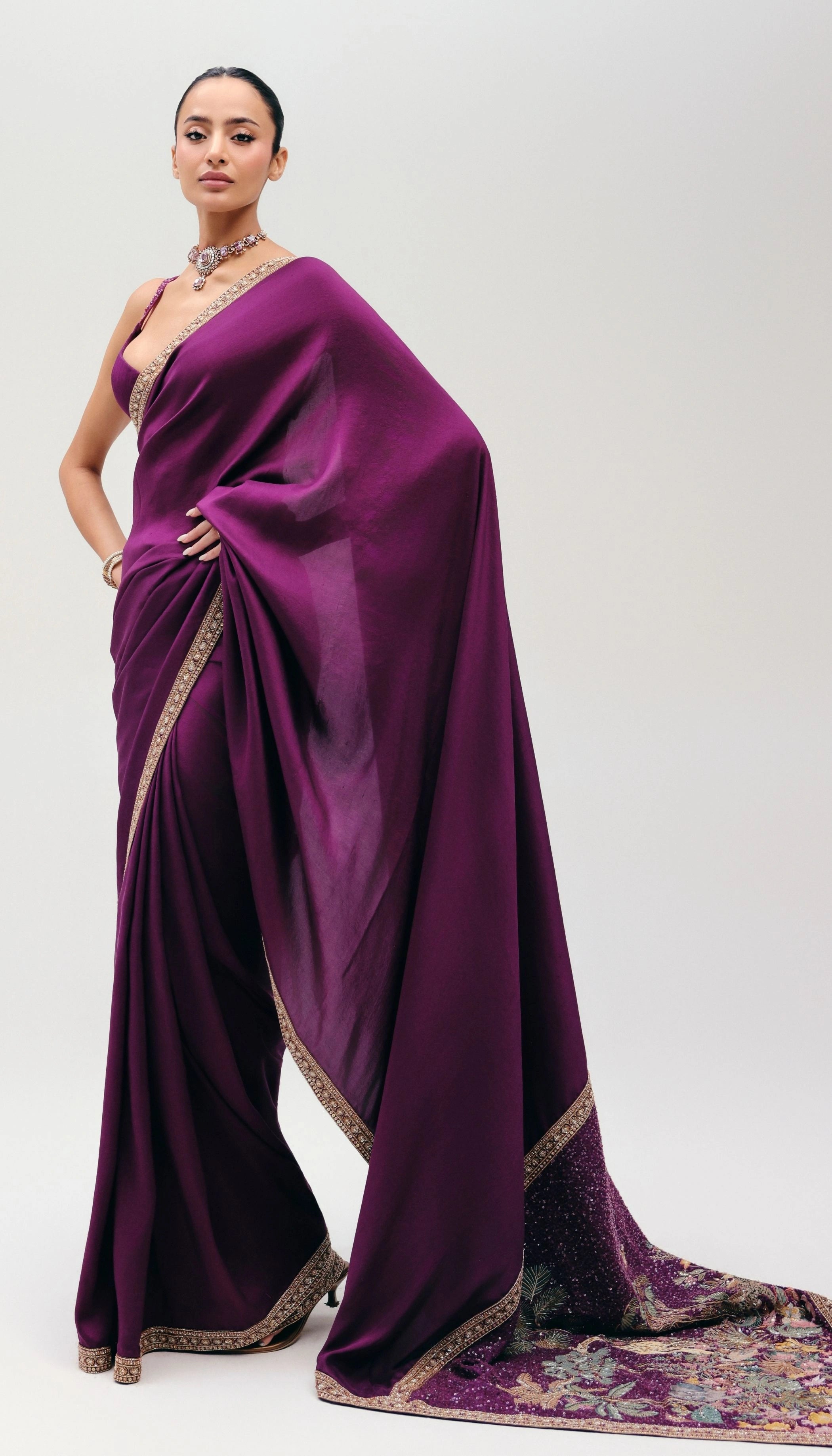 The Twilight Saree