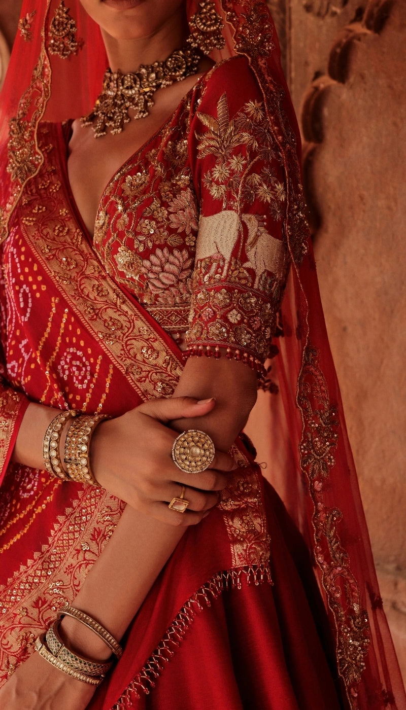 The Braj Lehenga