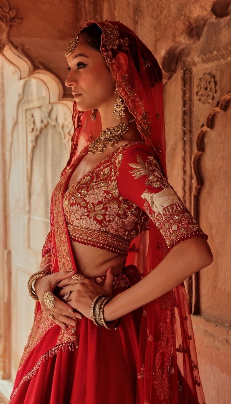 The Braj Lehenga