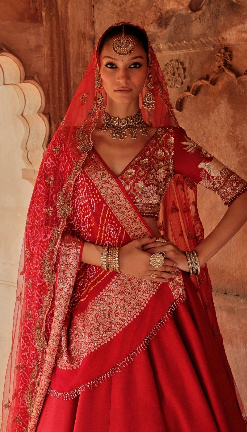 The Braj Lehenga