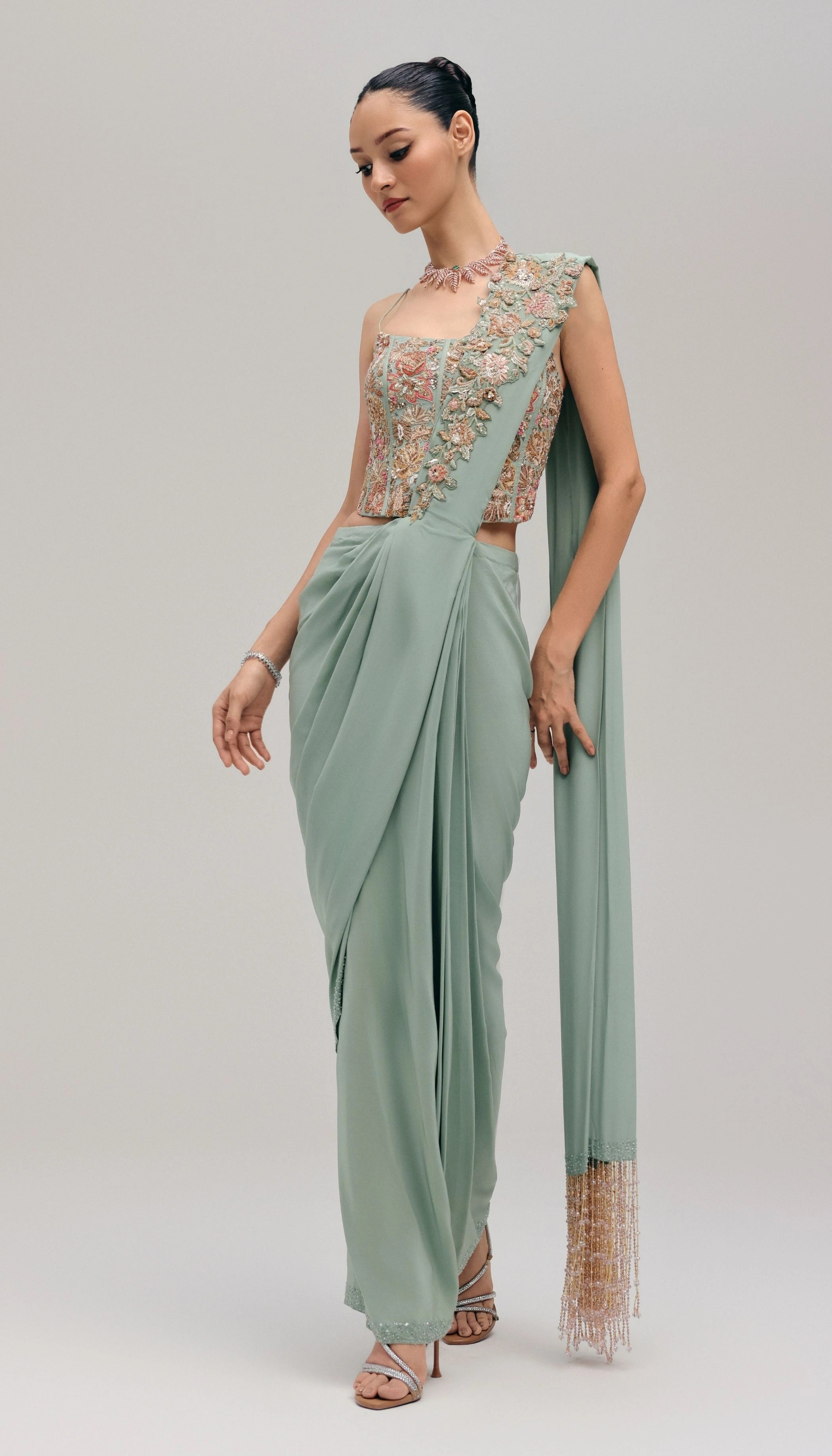The Rosette Saree
