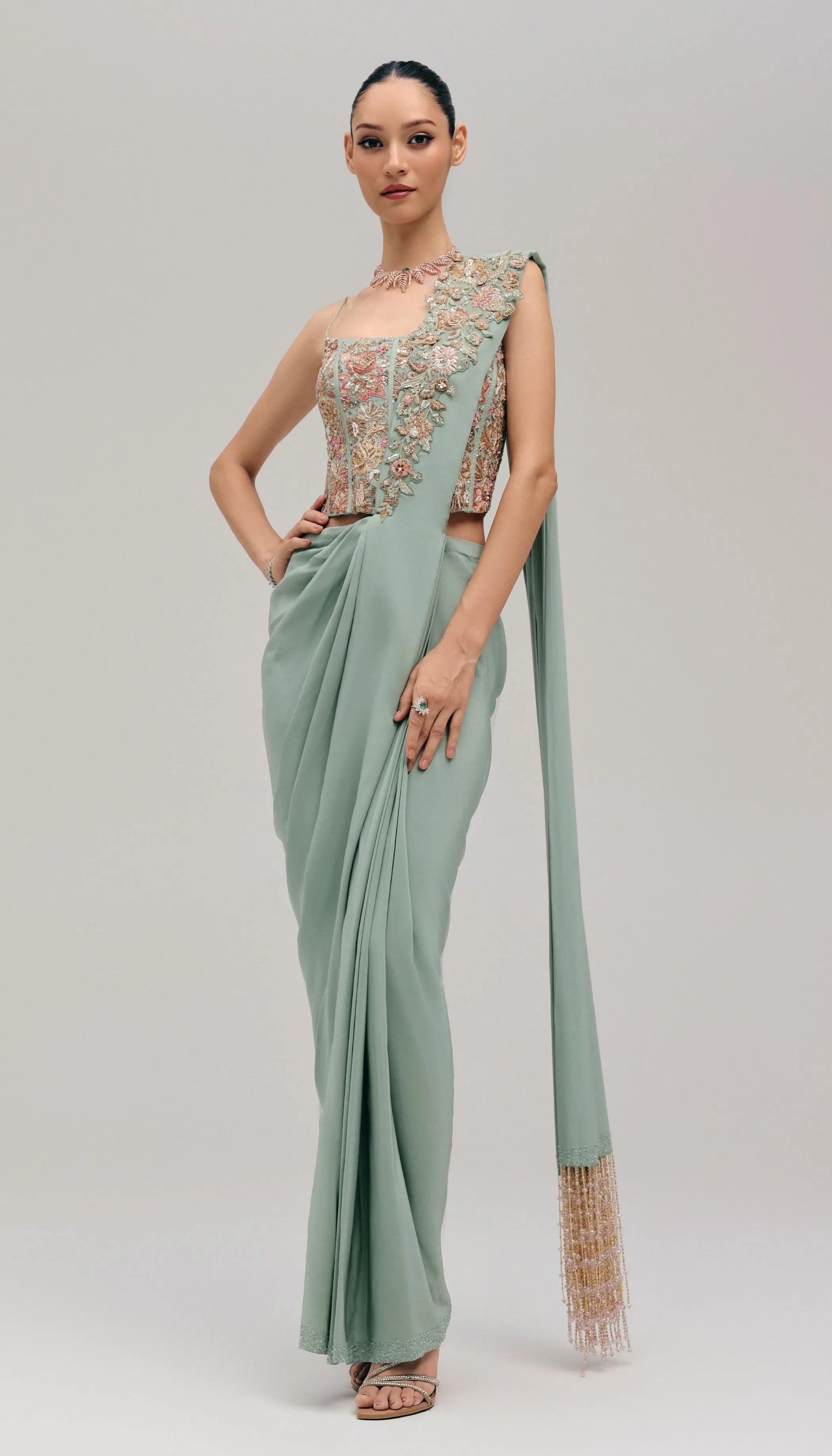 The Rosette Saree