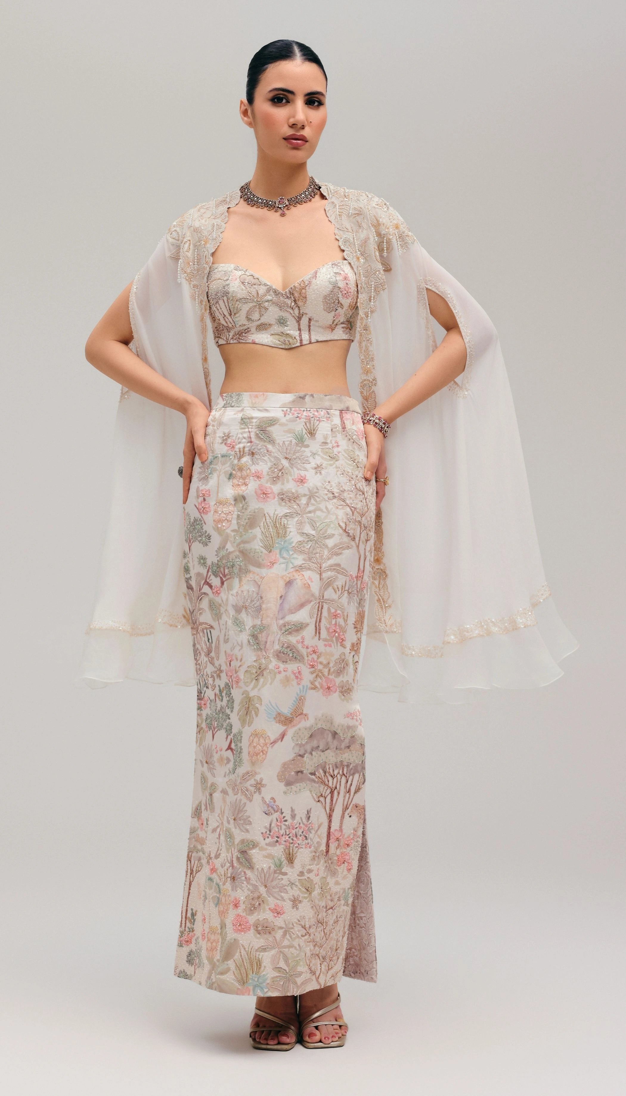 The Wildscape skirt set