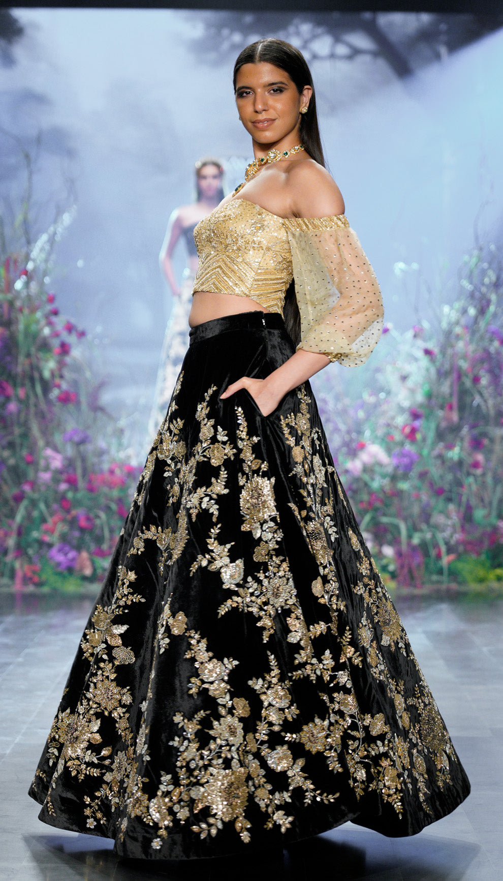 The Magnolia lehenga