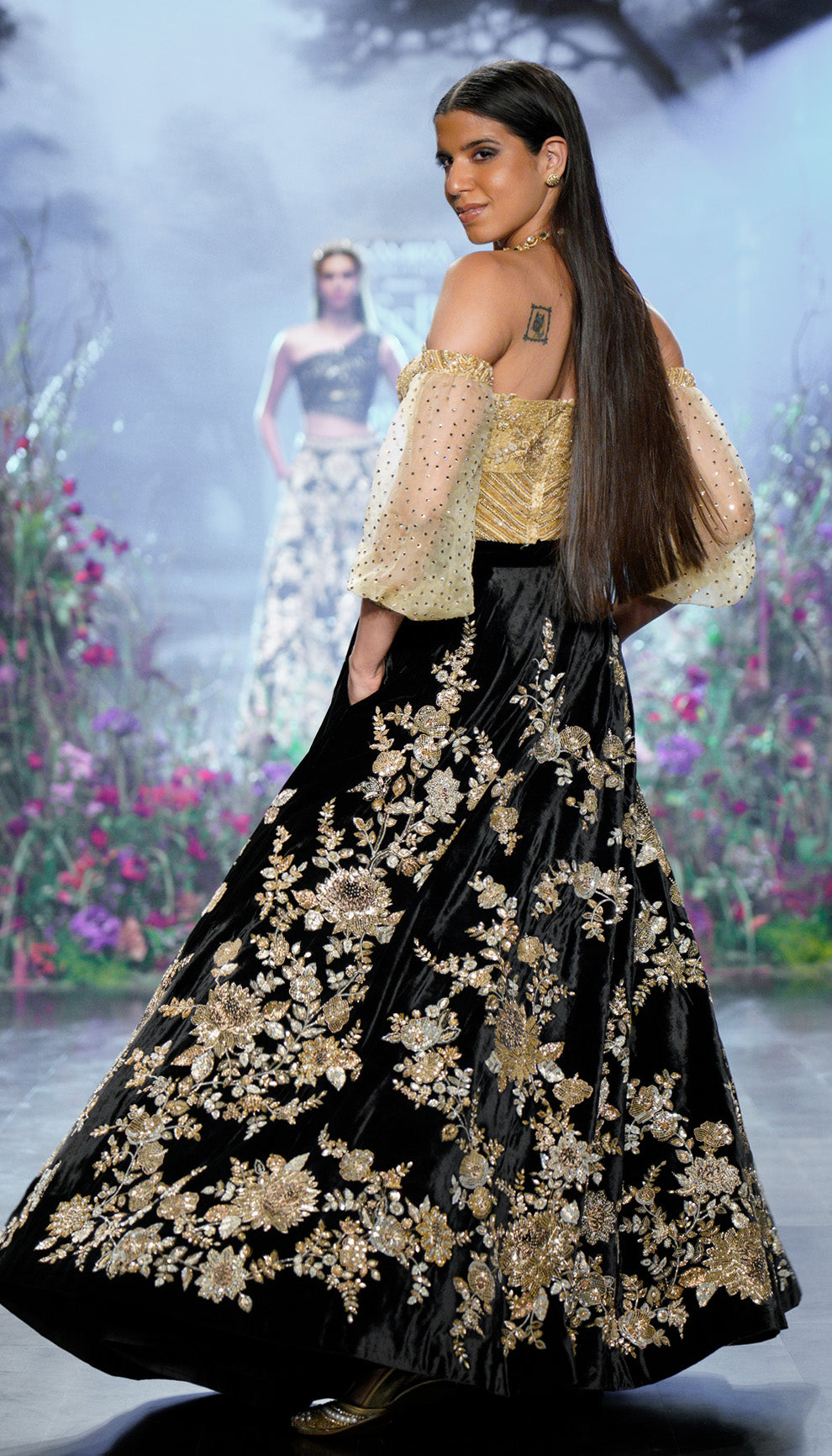 The Magnolia lehenga