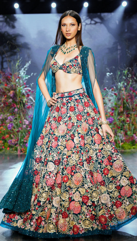 The Gardenia lehenga