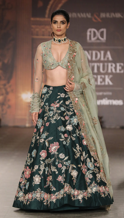 The Meenakari Lehenga