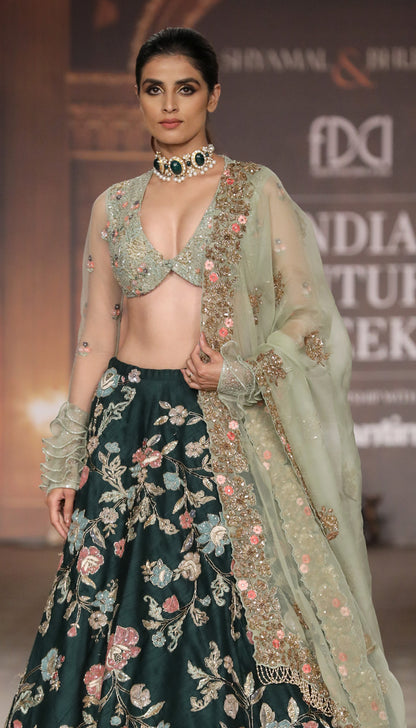 The Meenakari Lehenga