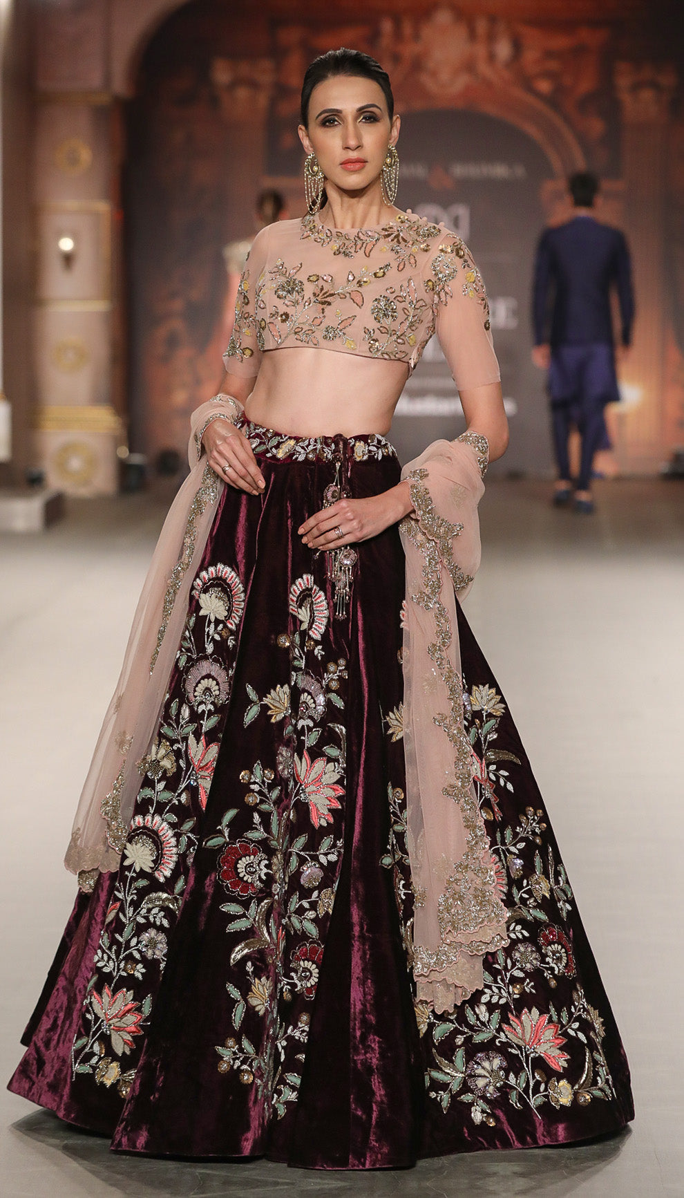 The Vintage Floral Lehenga