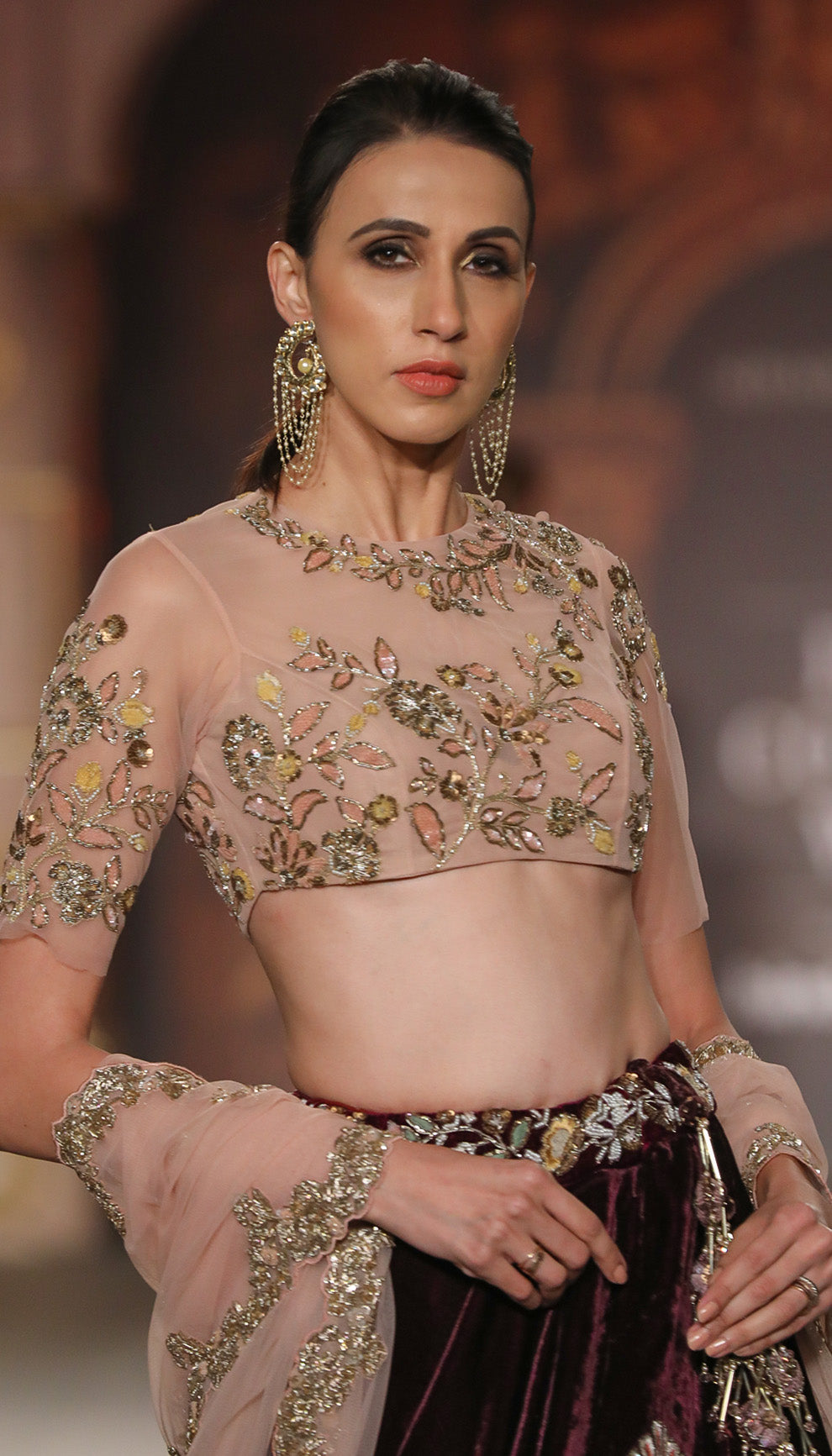 The Vintage Floral Lehenga