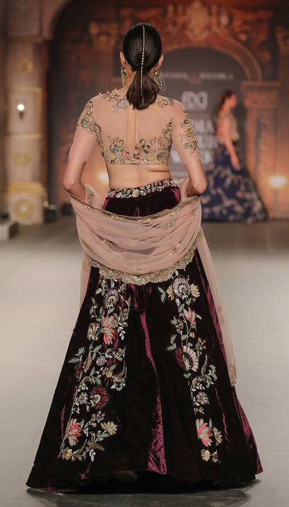 The Vintage Floral Lehenga