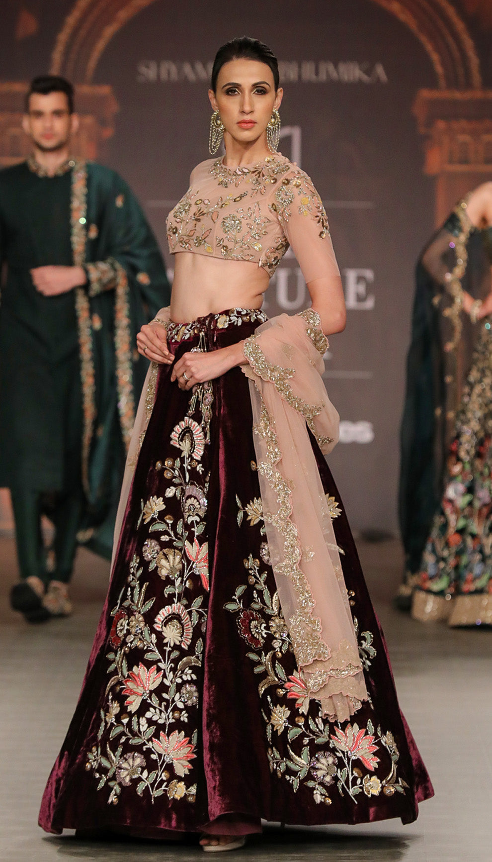 The Vintage Floral Lehenga