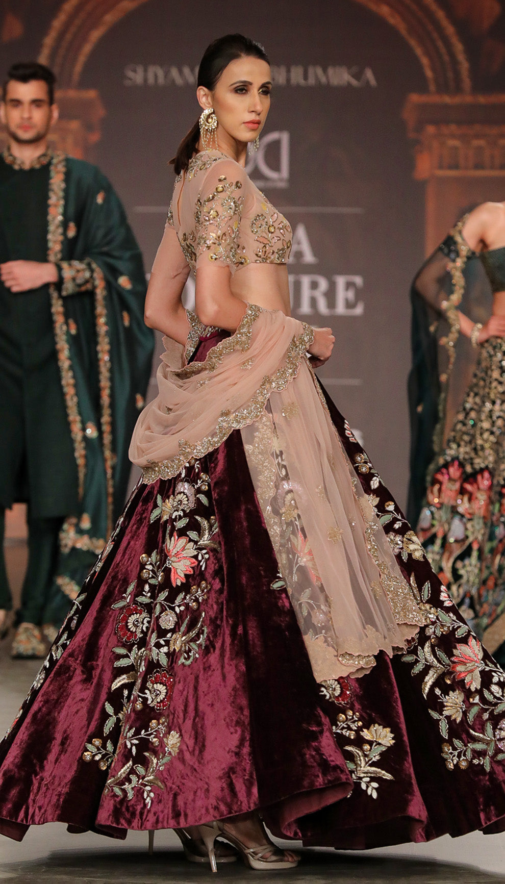 The Vintage Floral Lehenga