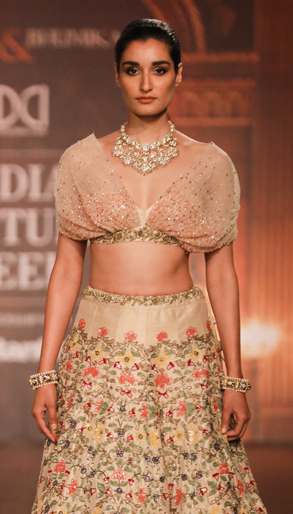 The Baroque Mogul Lehenga