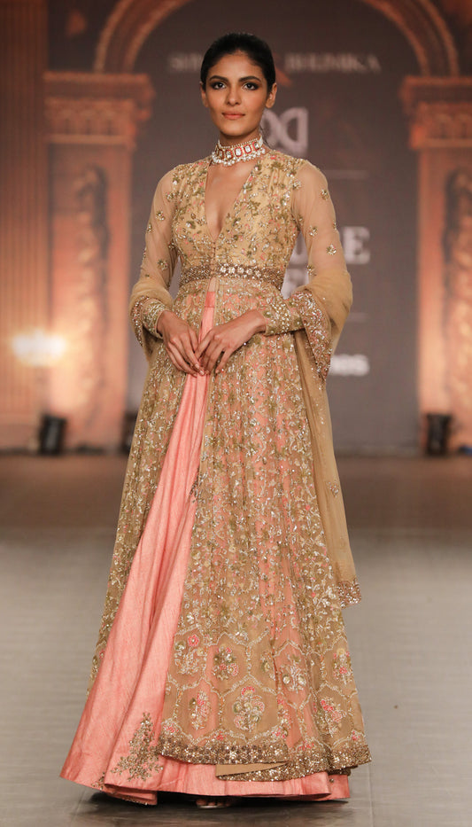 The Mogul Baroque Jacket Lehenga