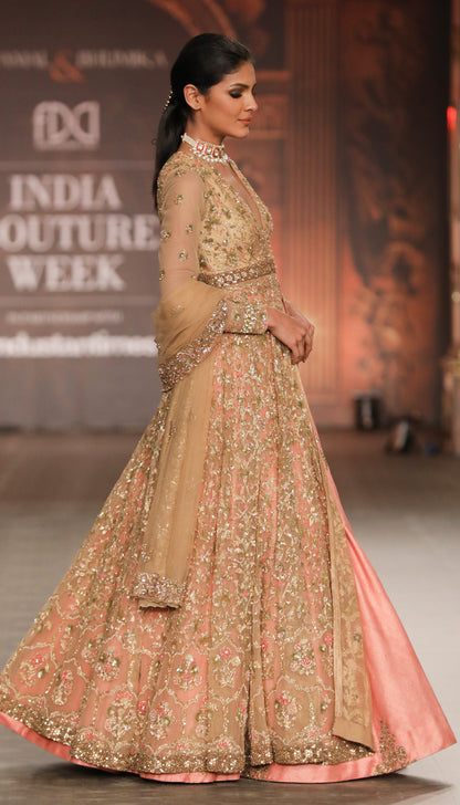 The Mogul Baroque Jacket Lehenga