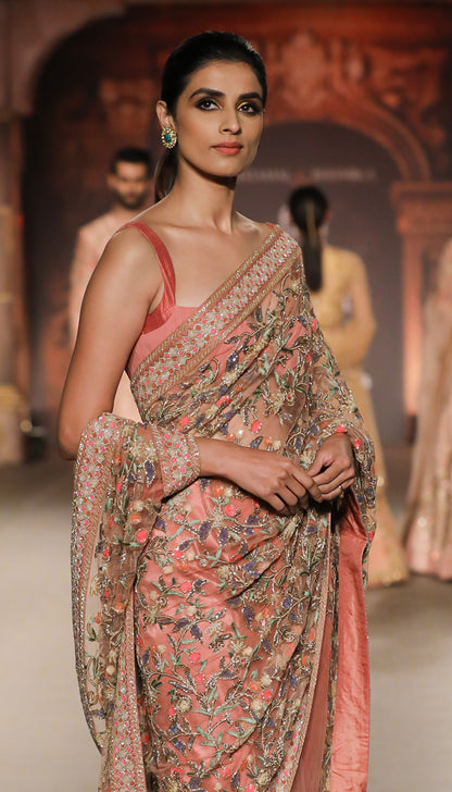 The Mogul Baroque Saree