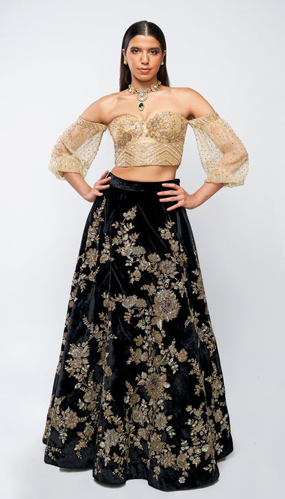 The Magnolia lehenga