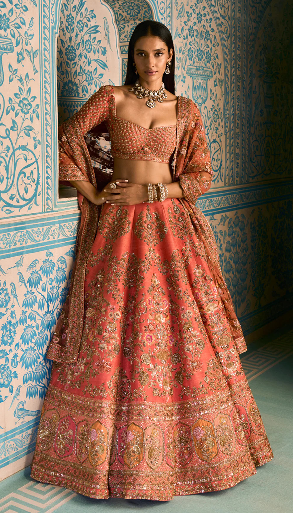 Jharokha Lehenga