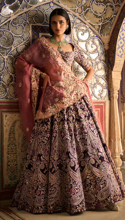 Imperial Paisley Lehenga