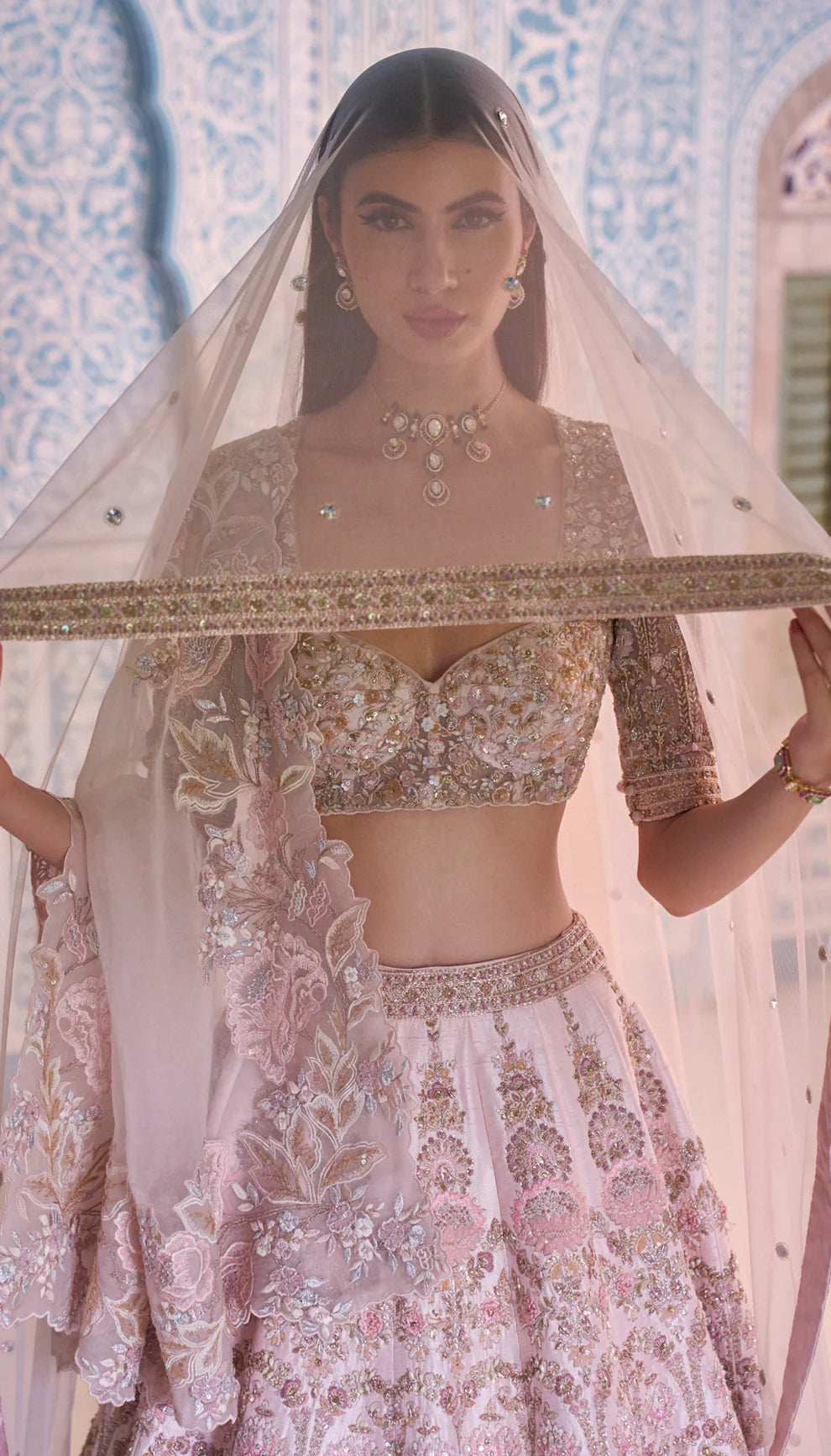 Floating Lotus Lehenga