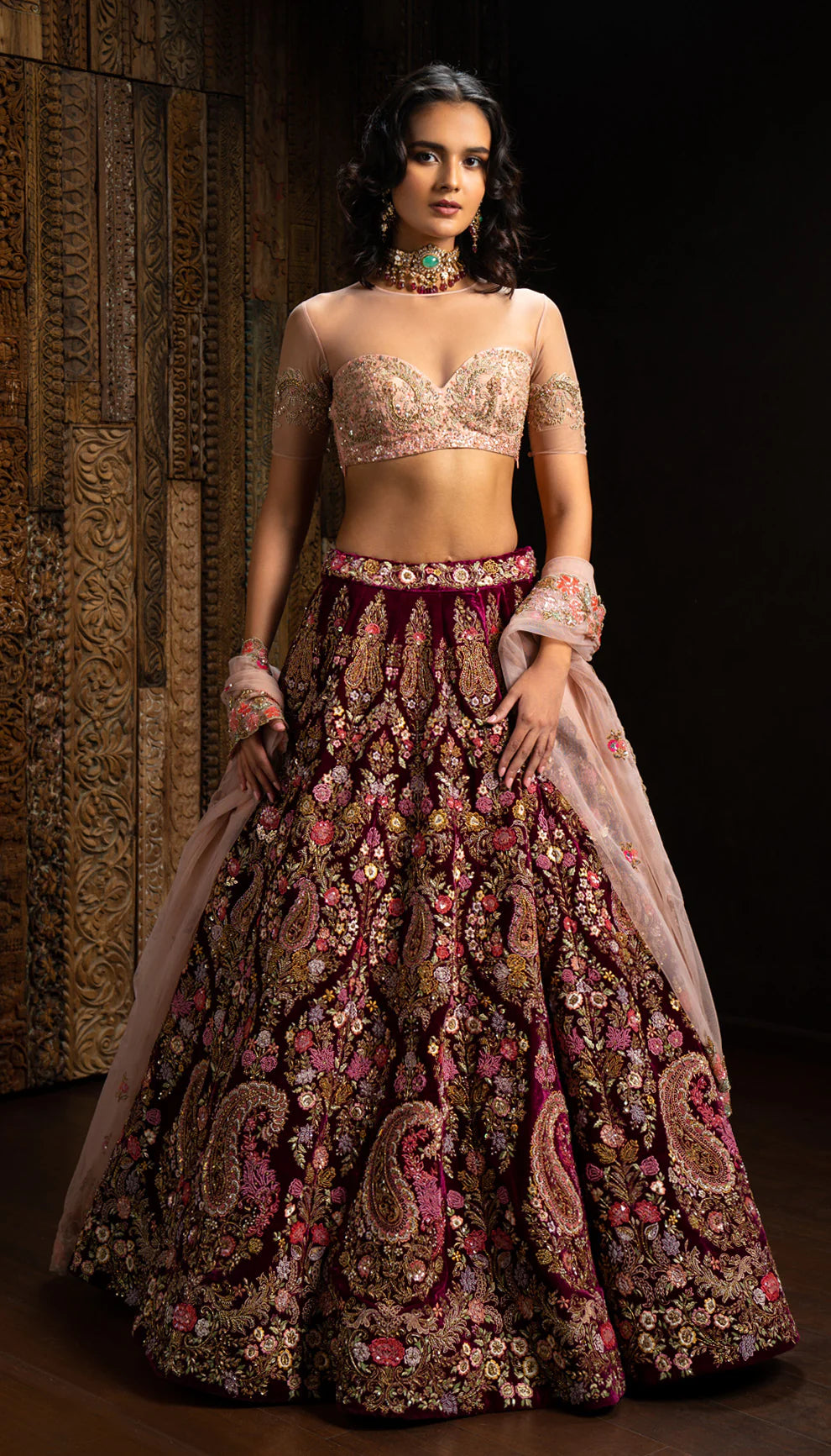 The Paisley Lehenga