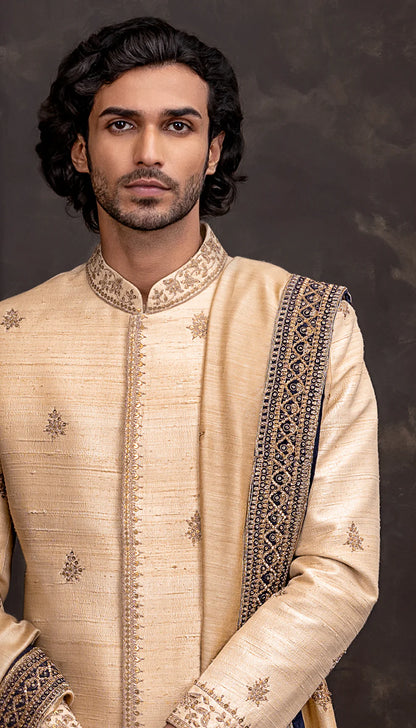 Champagne Marodi Sherwani