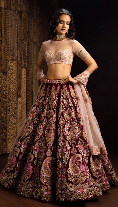 The Paisley Lehenga