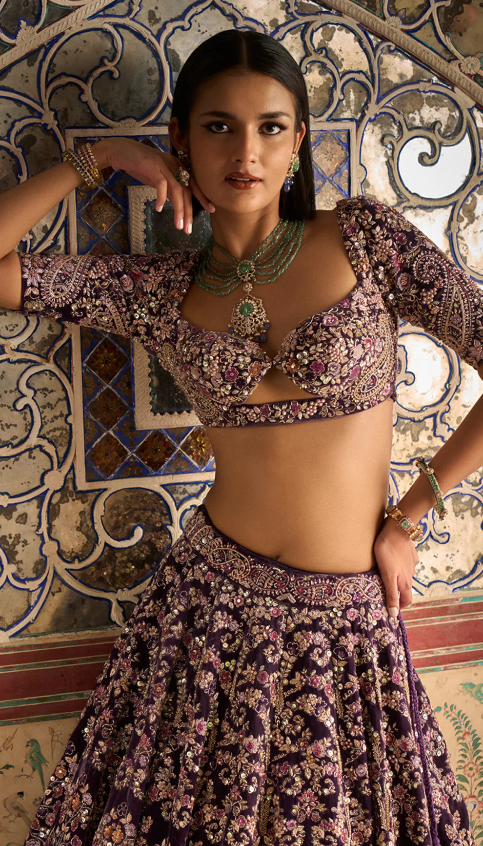 Imperial Paisley Lehenga