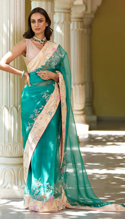 Chevrol Saree