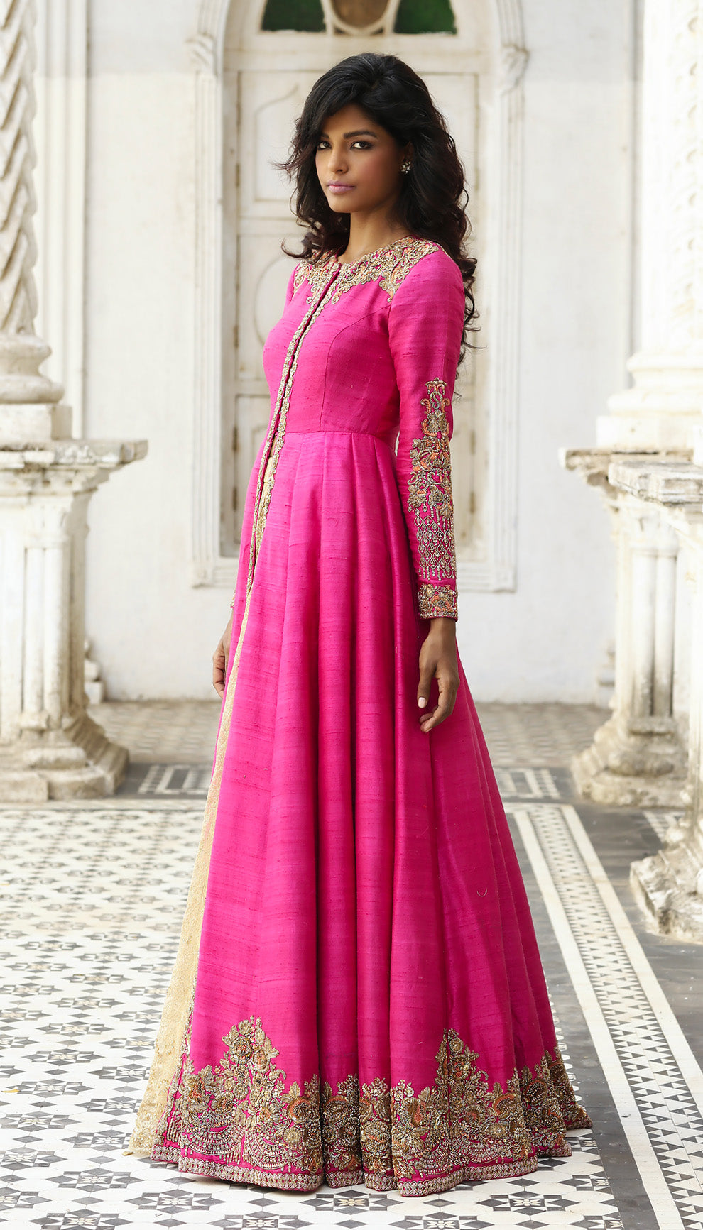 The Fuchsia Rose Kalidar Jacket