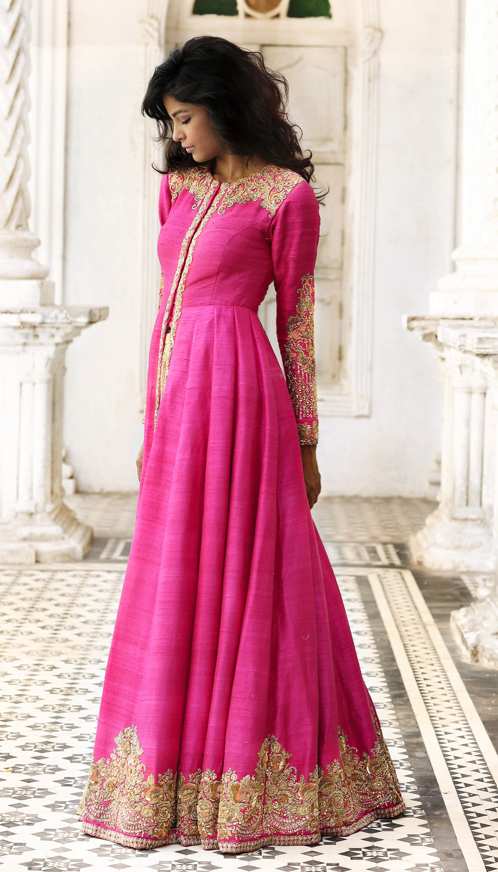 The Fuchsia Rose Kalidar Jacket